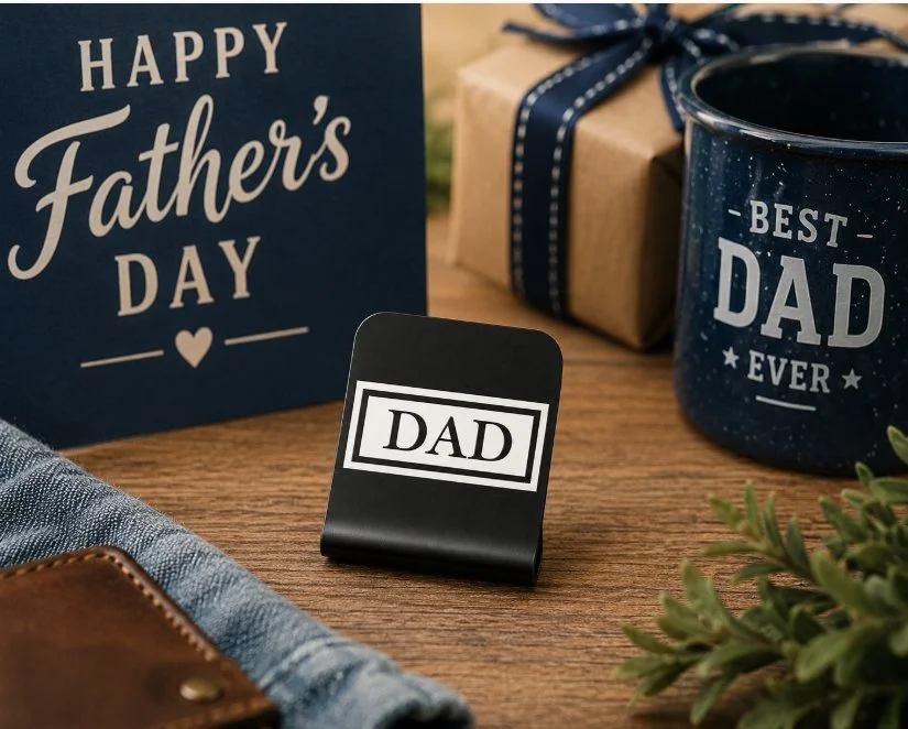 Dad Hat Clip | Custom Dad Cap Holder | Father’s Day Gift for Dad