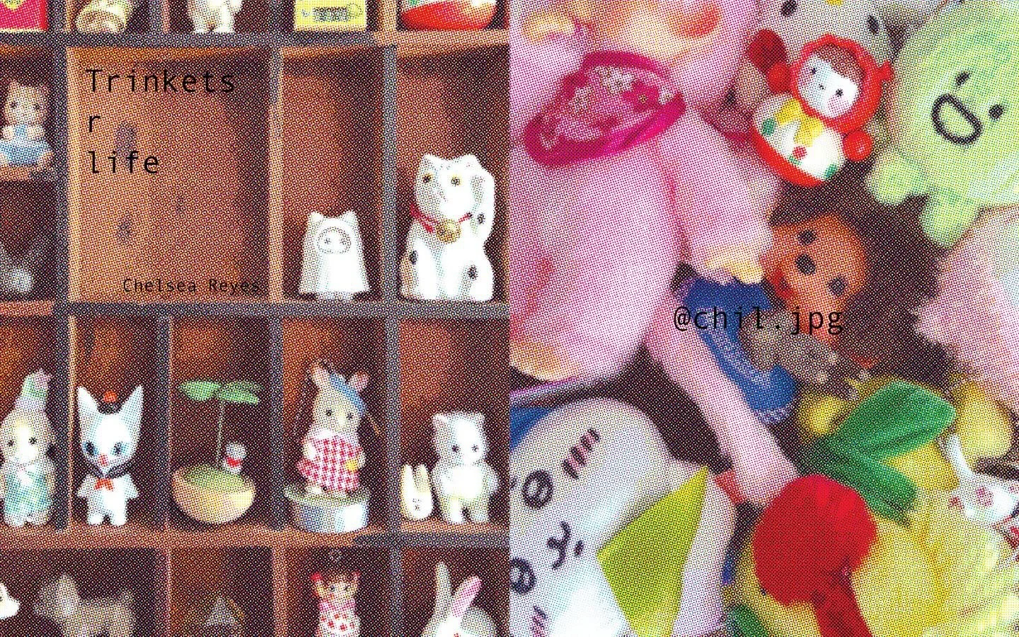 A small zine about my love of trinkets and collecting :) I found that as I get older my mom and I have things in common that I&rsquo;ve grown to appreciate, like collecting! It&rsquo;s in our own ways of course but to see that joy is such a universal