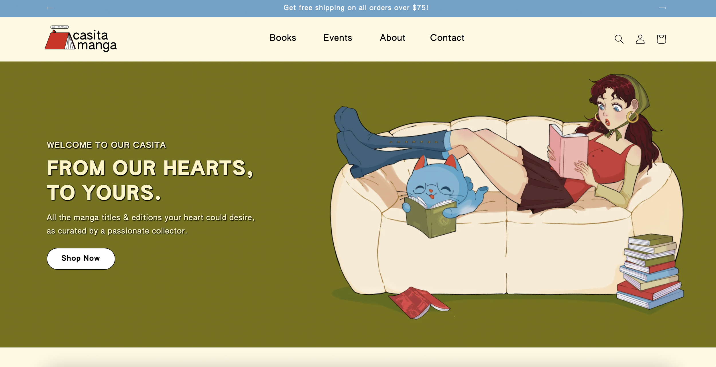 Final homepage