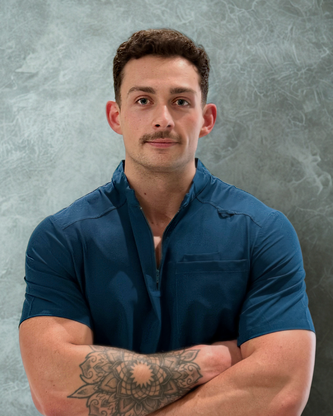 A paisley Massage Therapist Jordan Woolfrey