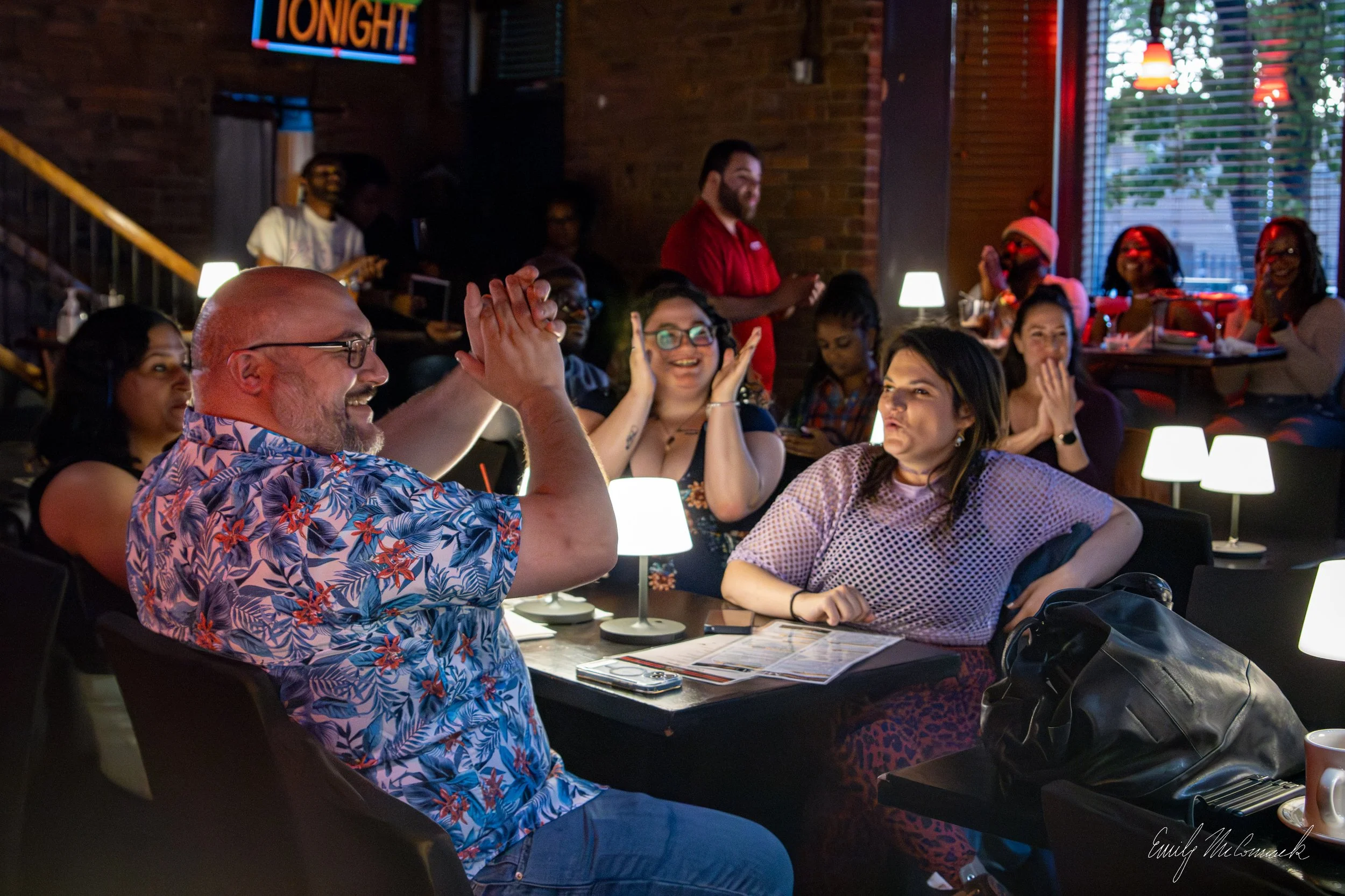 Golden Fleece Collective Open Mic / Brightside Tavern, Jersey City, NJ / April 24, 2026 / Photo by Emily McCormack