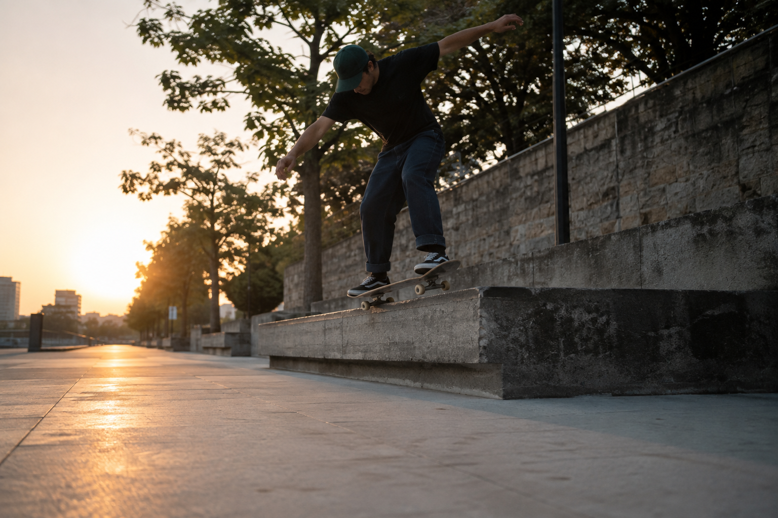 THE CITY WASN’T BUILT FOR SKATEBOARDING