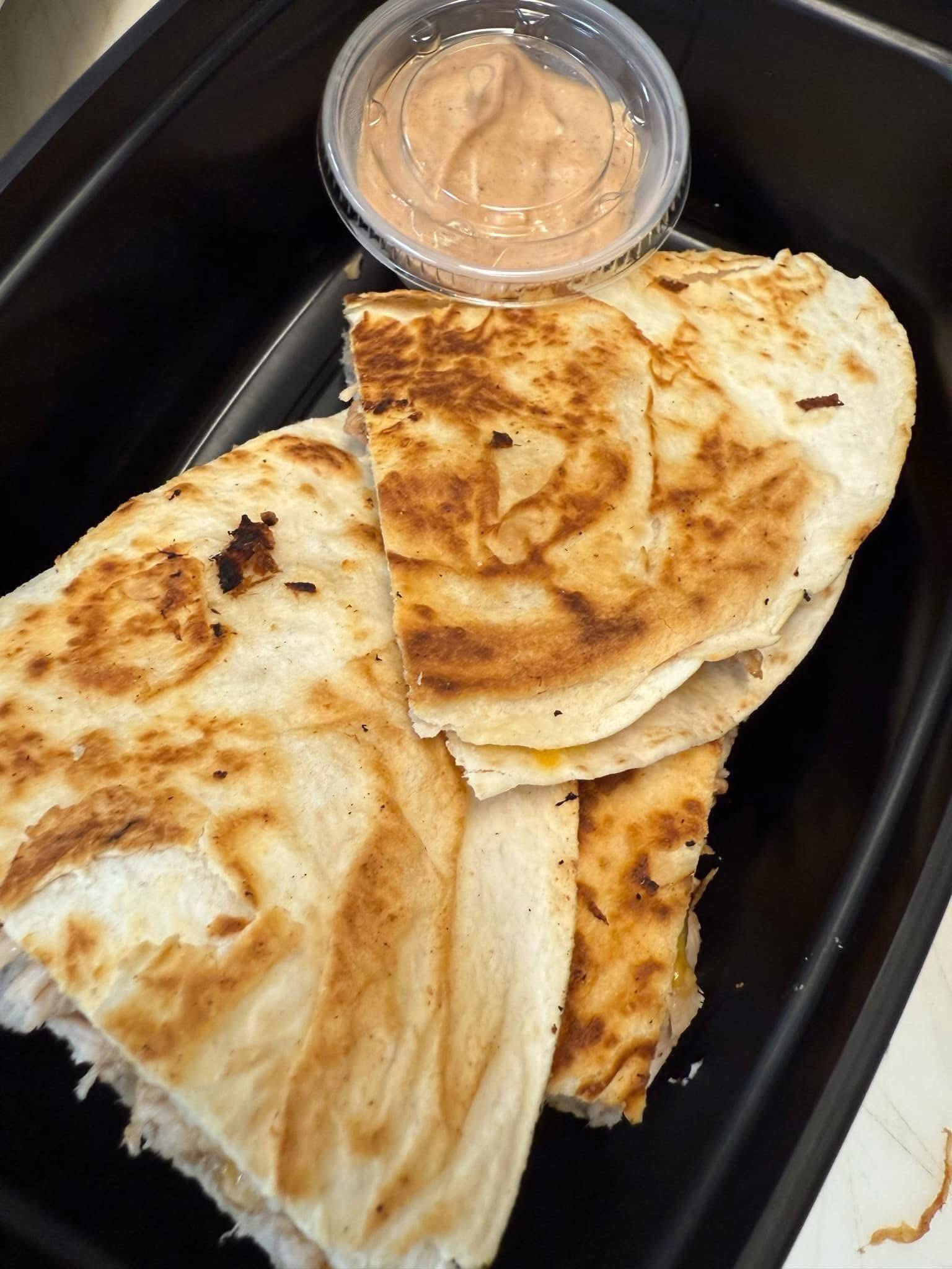 Slow Cooker Sweet Pork Quesadillas - Staff