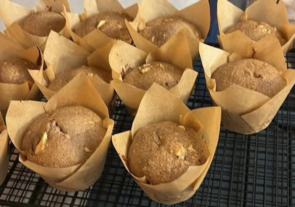 Apple Cinnamon Protein Muffins - Staff
