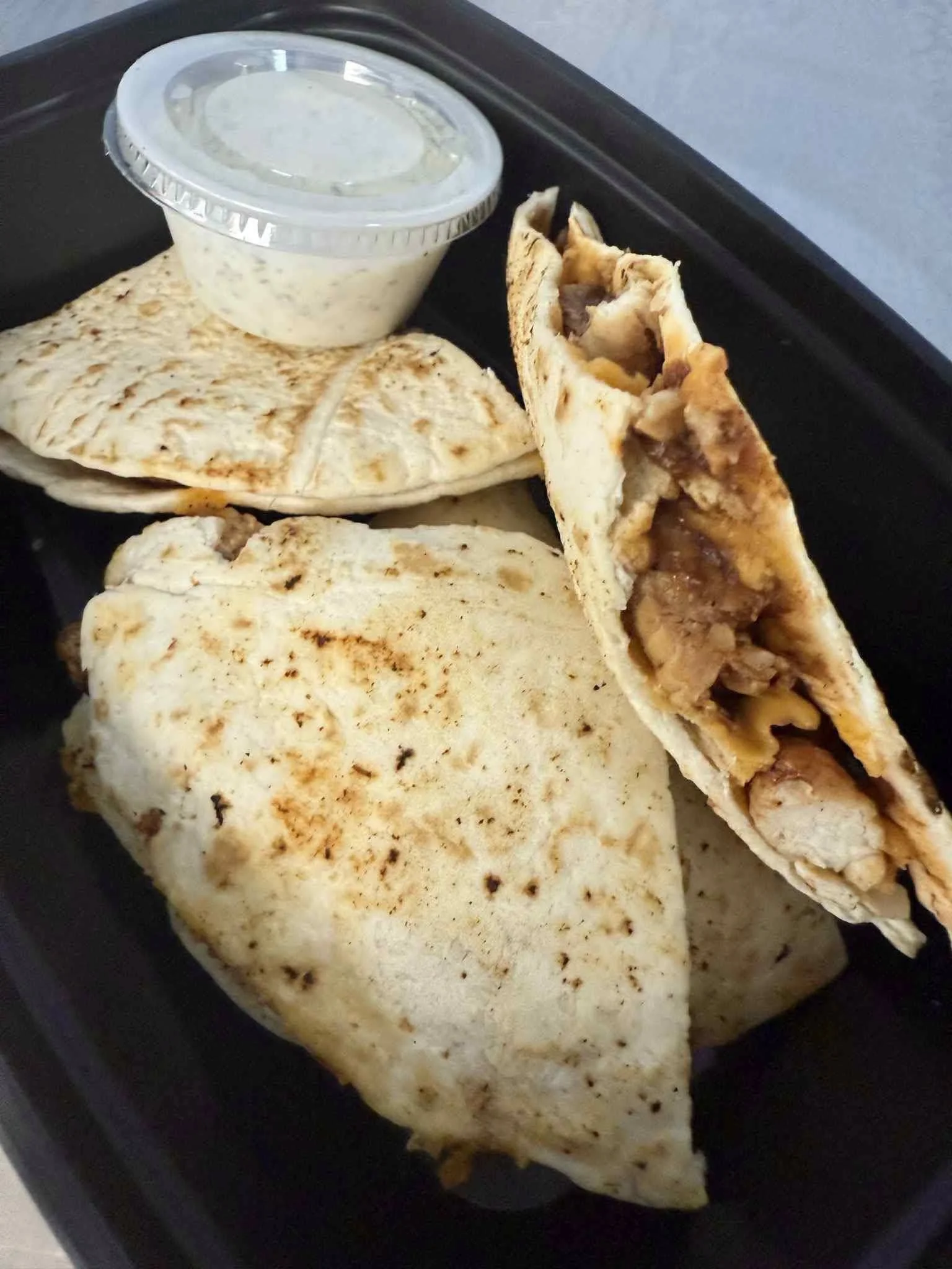 BBQ Chicken Quesadillas with Ranch.jfif