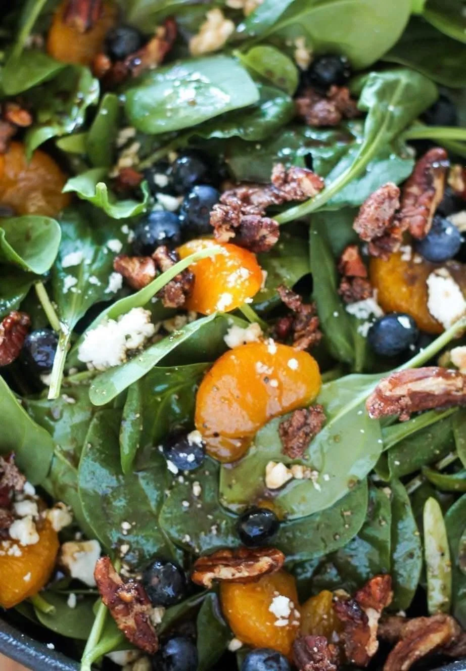 Chicken, Blueberry, Mandarin Spinach Salad - Staff