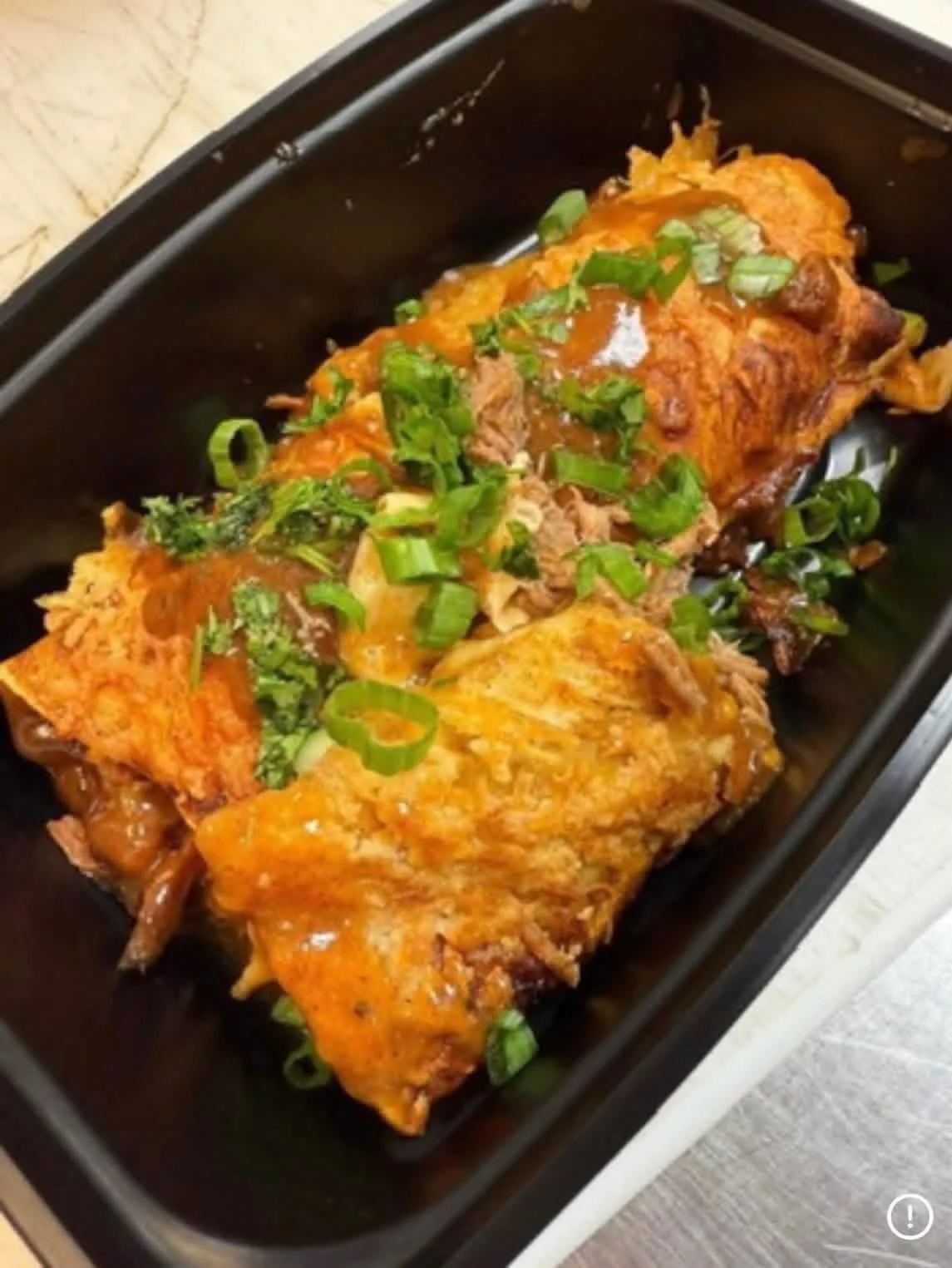 Shredded Beef Enchiladas - Staff