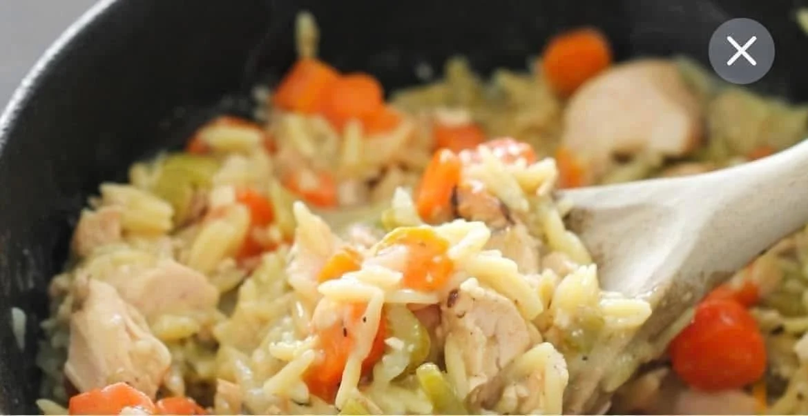 Lemon Chicken Orzo Soup - Staff