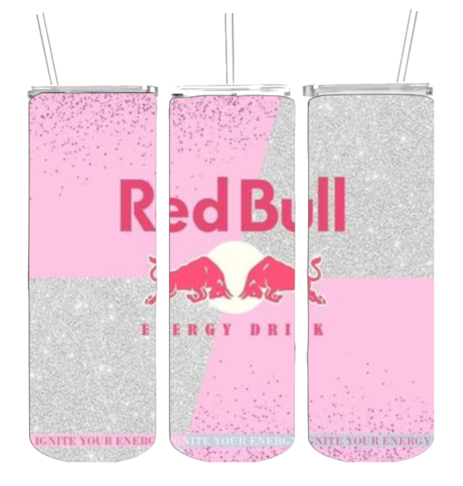 Pink Energy Stainless Steel Tumbler - 20 oz.