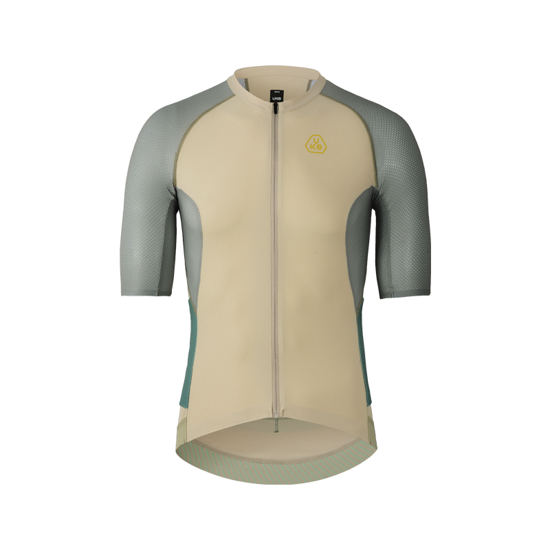 Men's Competition Jersey Summer (Xiu Bai) - Cream white