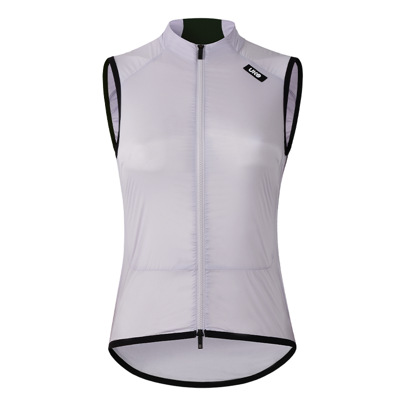 Women's Cycling Gilet Summer - Grayish Purple