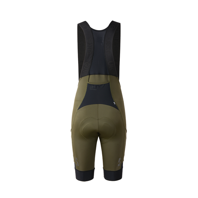 Women's Training Bib Short - Olive Green