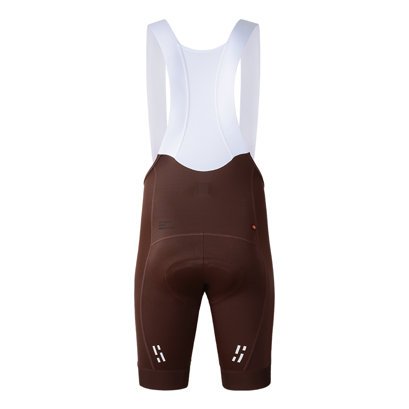 Men's Road Bib Shorts - Clay Brown