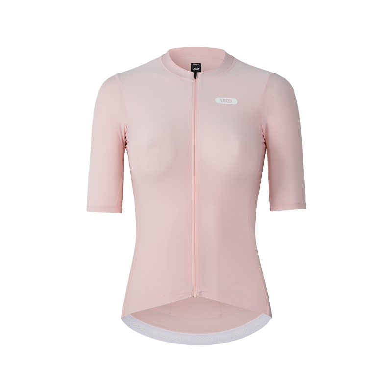 Women's Road Jersey Short Sleeves- Lotus Powder