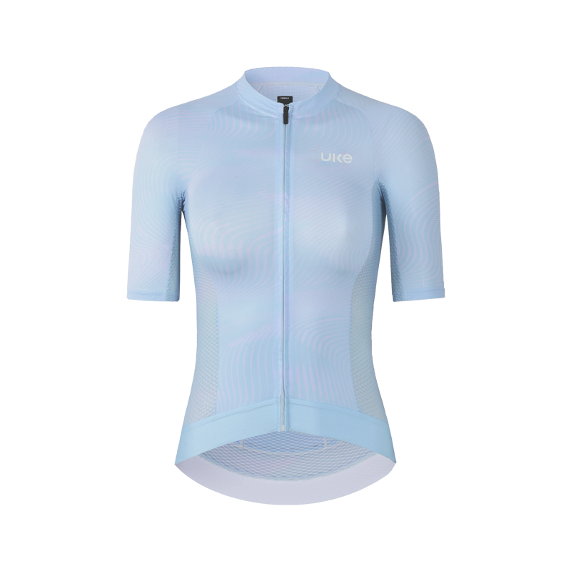 Women's Training Jersey Short Sleeves - Light blue
