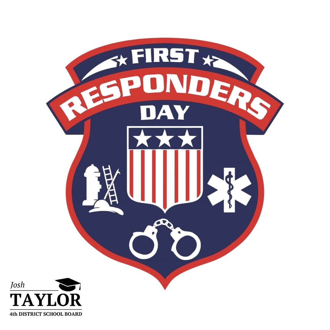 Today is National First Responder Day, a moment to recognize the people who run toward the things the rest of us run from.

Whether it&rsquo;s fire, law enforcement, EMS, dispatch, or rescue, these men and women show up, day or night, when someone ne