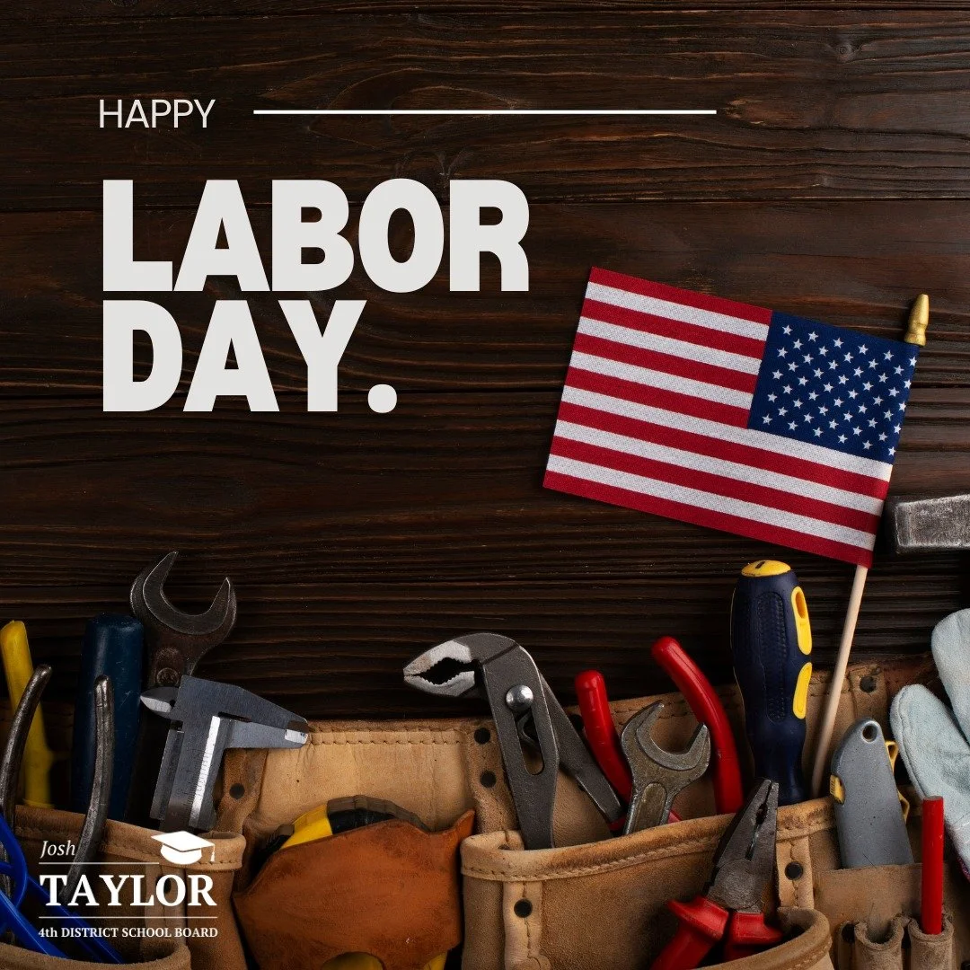 Labor Day is a reminder of the people who make our communities run. Those who show up early, stay late, and do the work that often goes unnoticed.

In our schools, our offices, our fields, and our factories, it&rsquo;s the commitment of everyday peop
