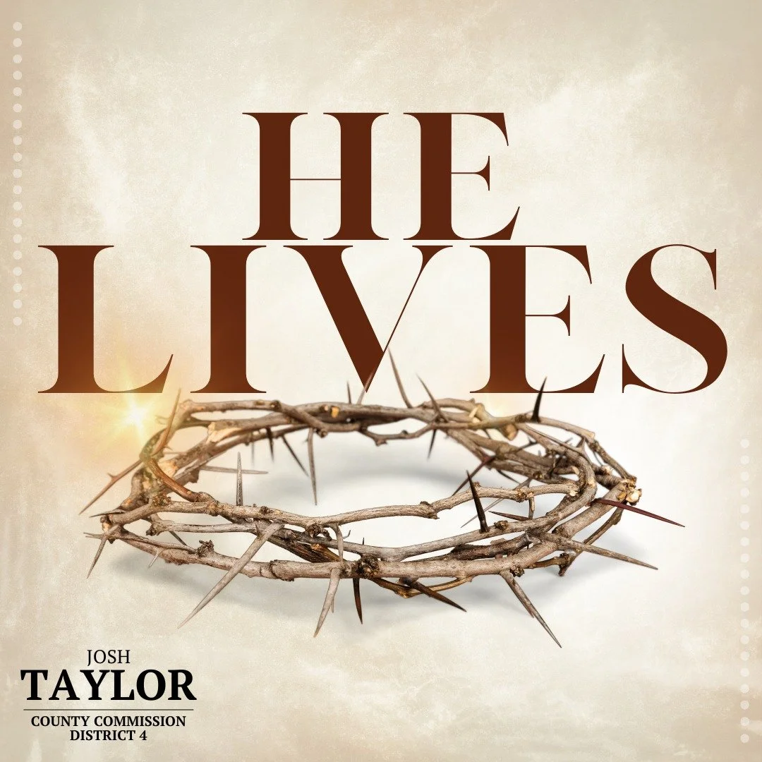 Easter is a reminder that death didn&rsquo;t win.

The resurrection of Jesus changed everything. It is the foundation of our faith and the reason we still have hope, even in a world full of brokenness and uncertainty.

I&rsquo;m thankful today for th