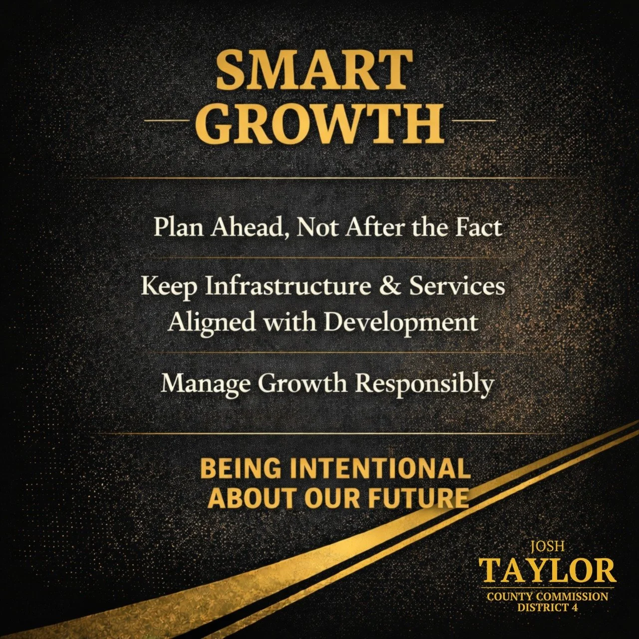 Growth is happening in Bradley County, and the question isn&rsquo;t whether it will continue, it&rsquo;s whether we handle it the right way.

Smart growth means planning ahead instead of reacting after the fact. It means making sure our roads, infras