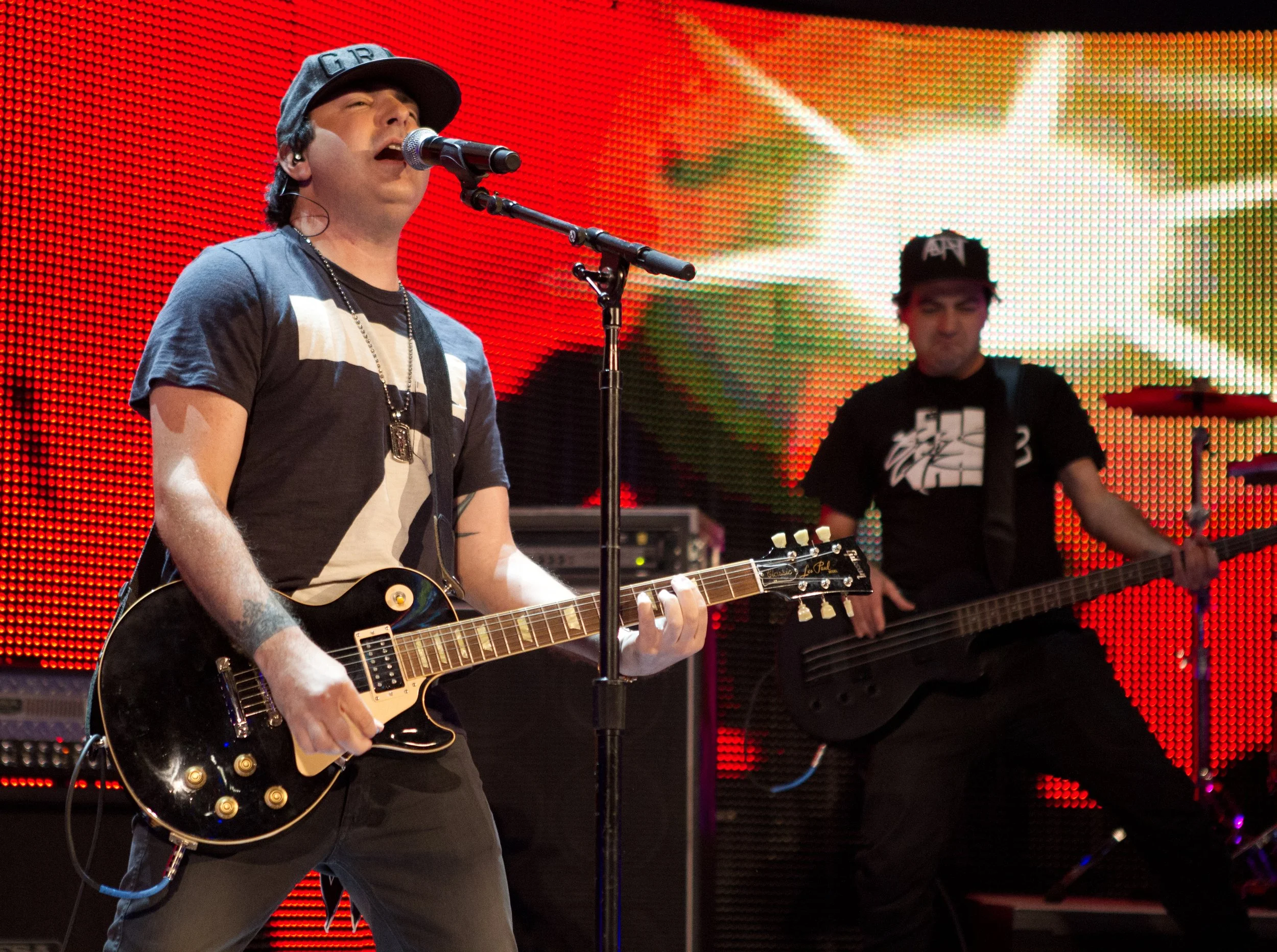 Kevin Rudolf of The Band Gamely