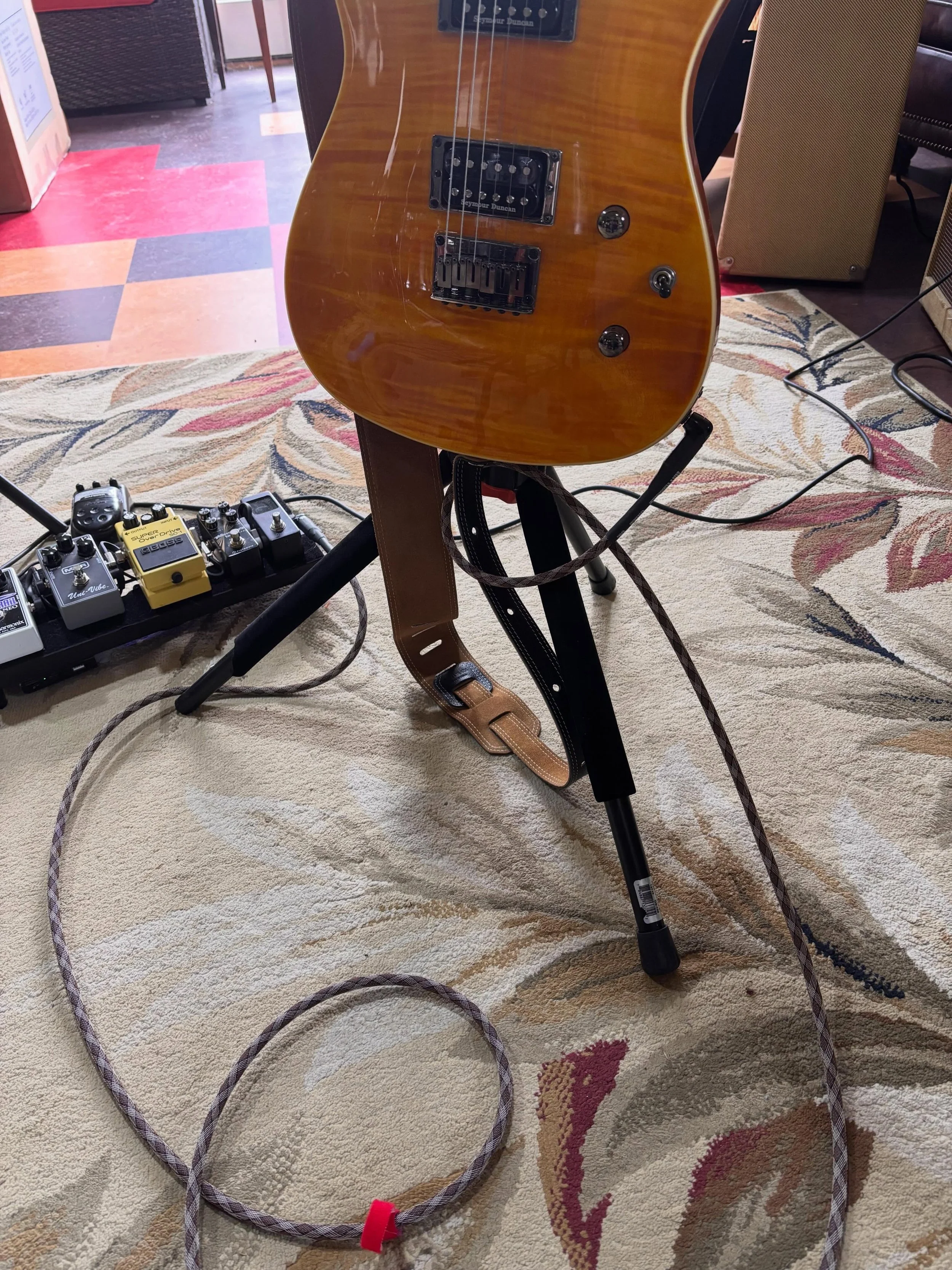 Session 2 in the books of rehearsals for the upcoming recording of my full length album! I can&rsquo;t wait to reveal what we&rsquo;re working on! Full band recordings of some songs I&rsquo;ve already put demos out of, and two new tracks! @bacohido a