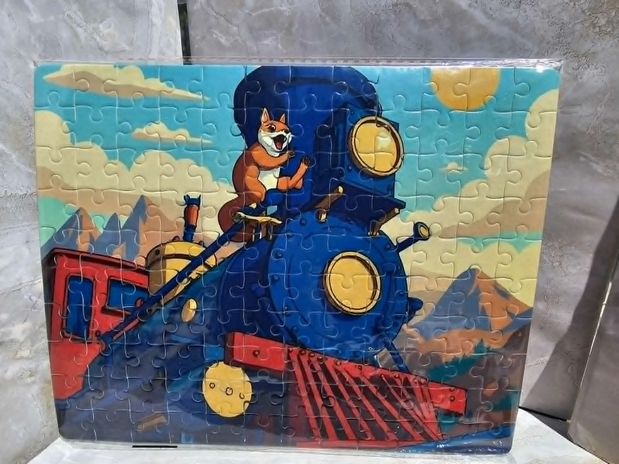 Squirrel 120 Piece Puzzle