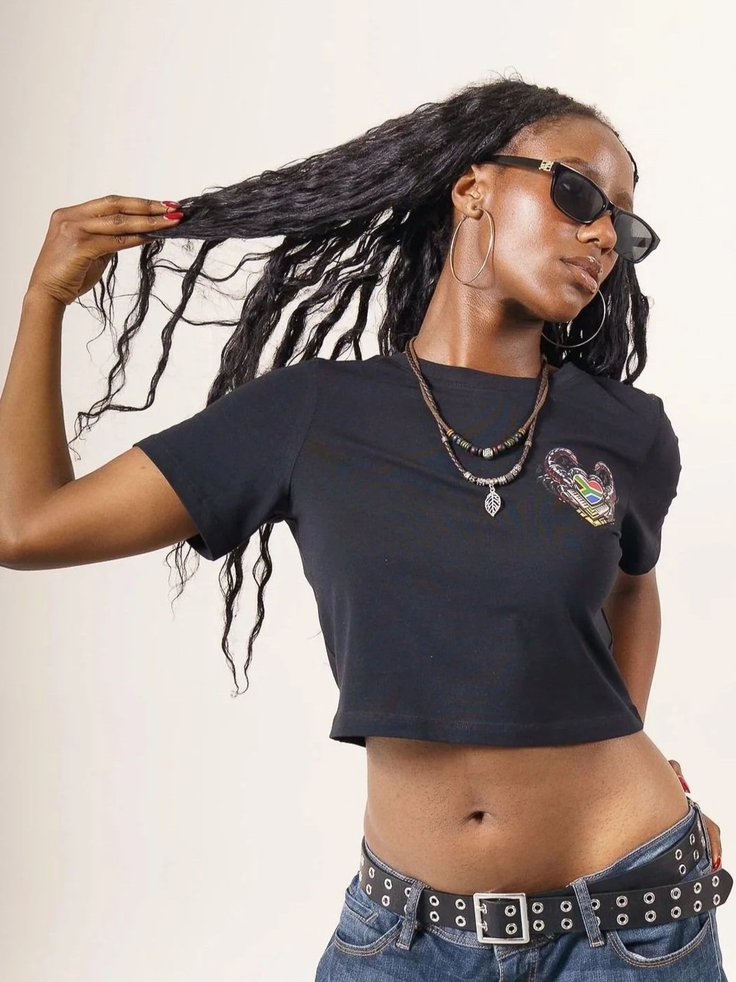 Scorpions of the South - South Africa Cropped T-Shirt