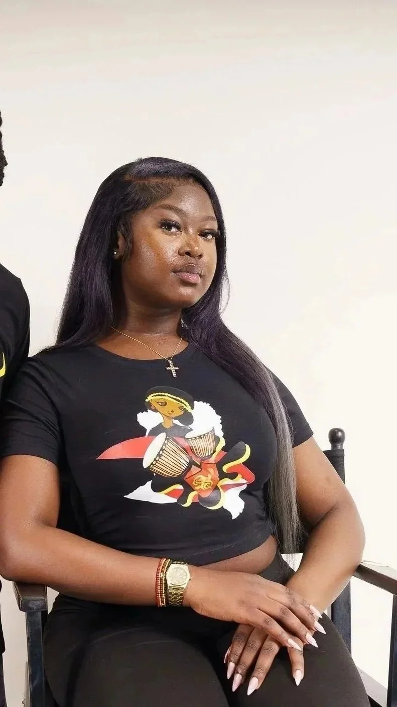 Ngoma -  East Africa Cropped T-Shirt