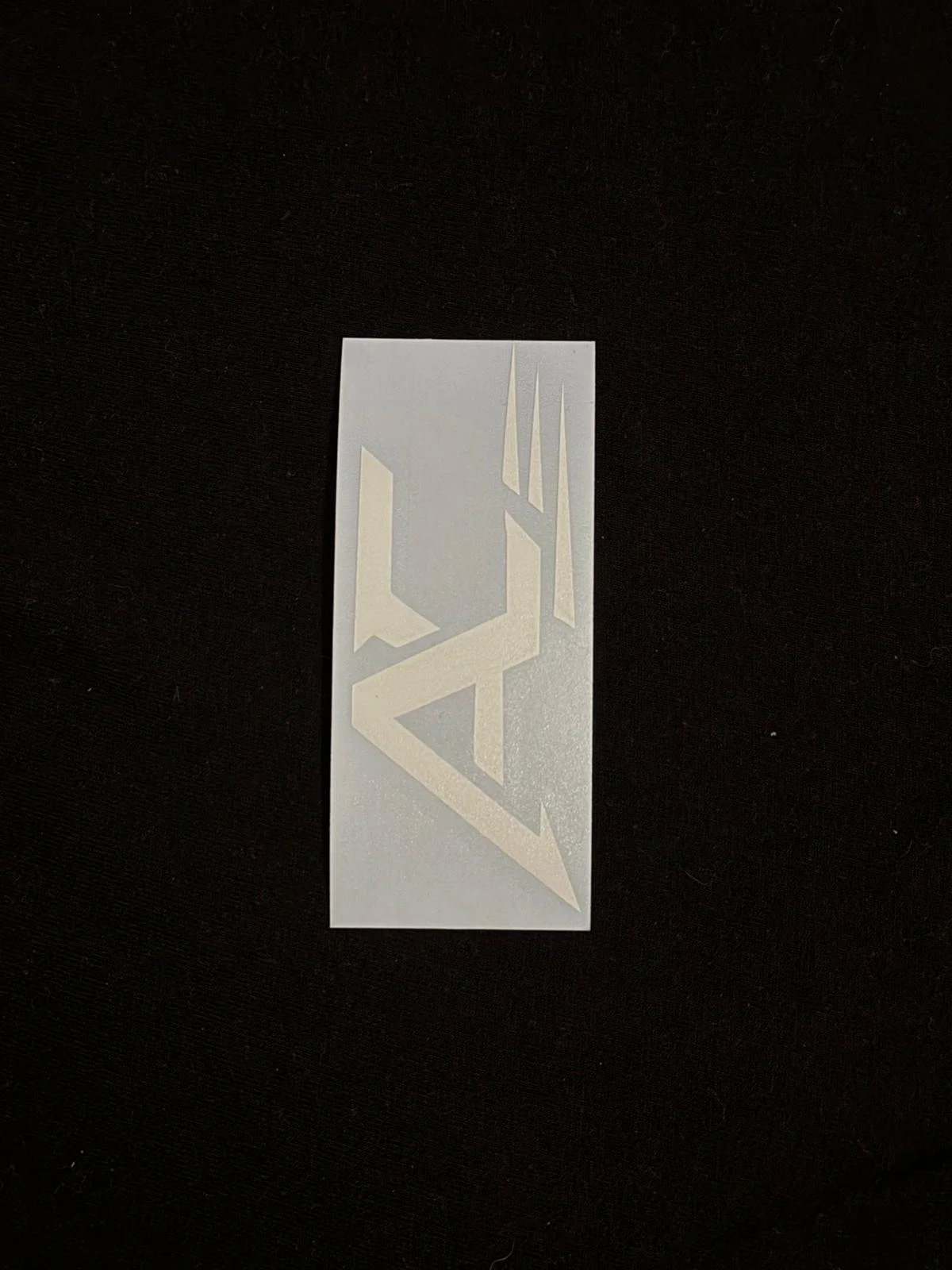 'AC' Vinyl Sticker