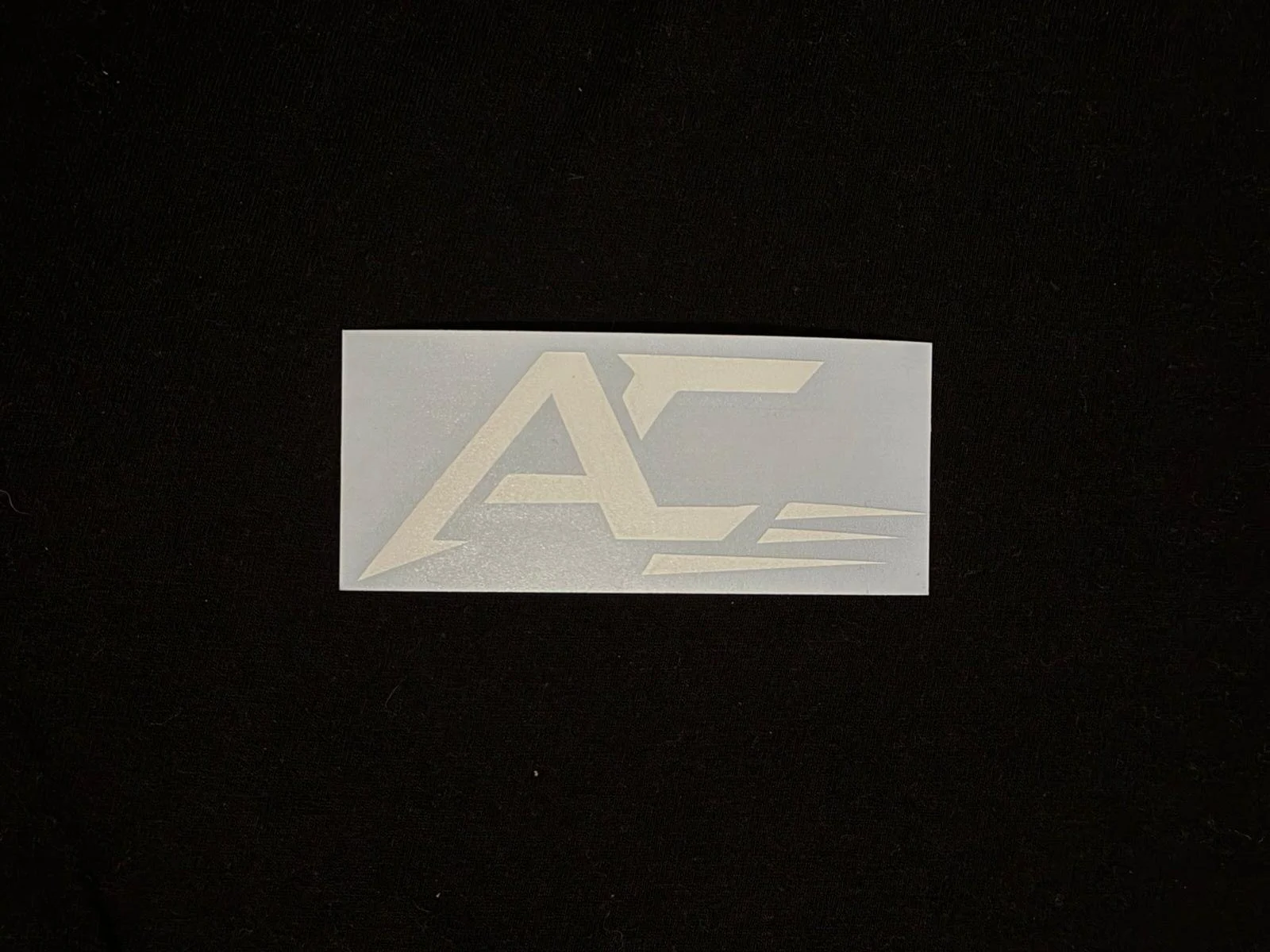 'AC' Vinyl Sticker