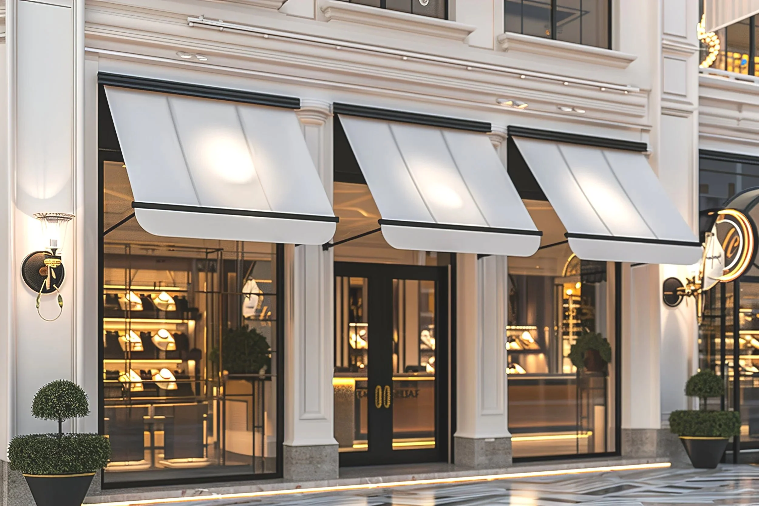 Custom retail storefront