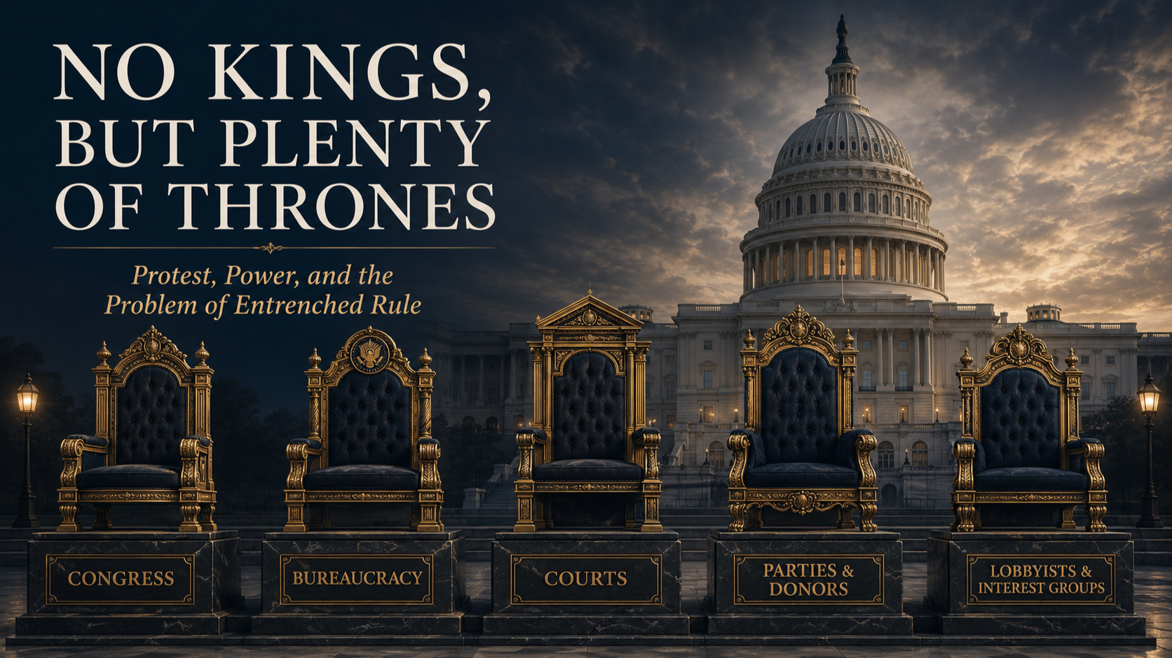 No Kings, But Plenty Of Thrones: Protest, Power, And The Problem Of Entrenched Rule