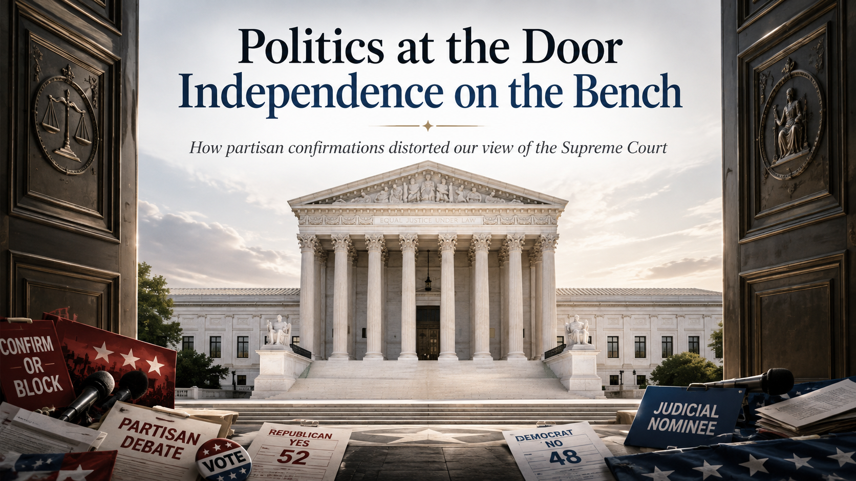 Politics at the Door, Independence on the Bench