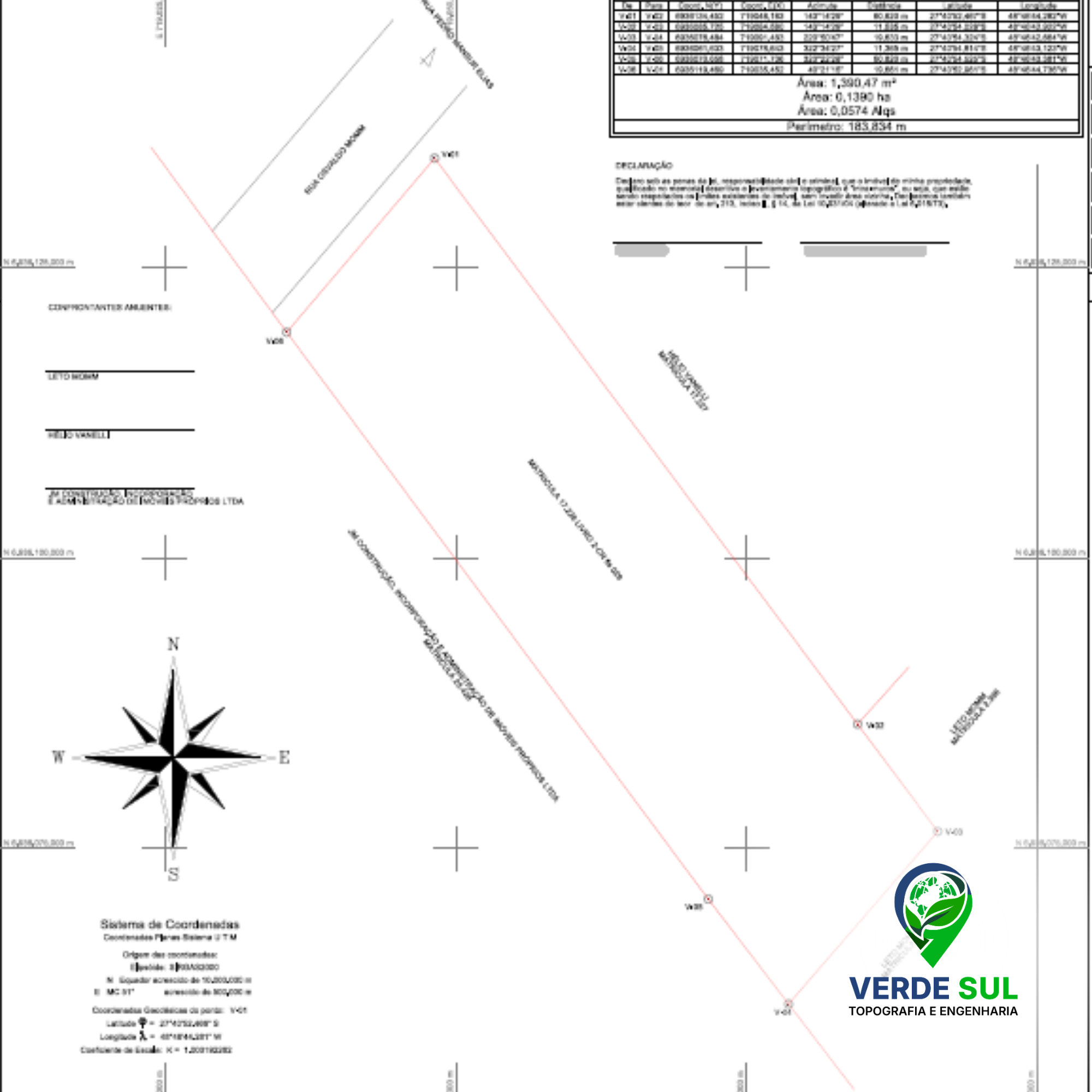 Retificação de área