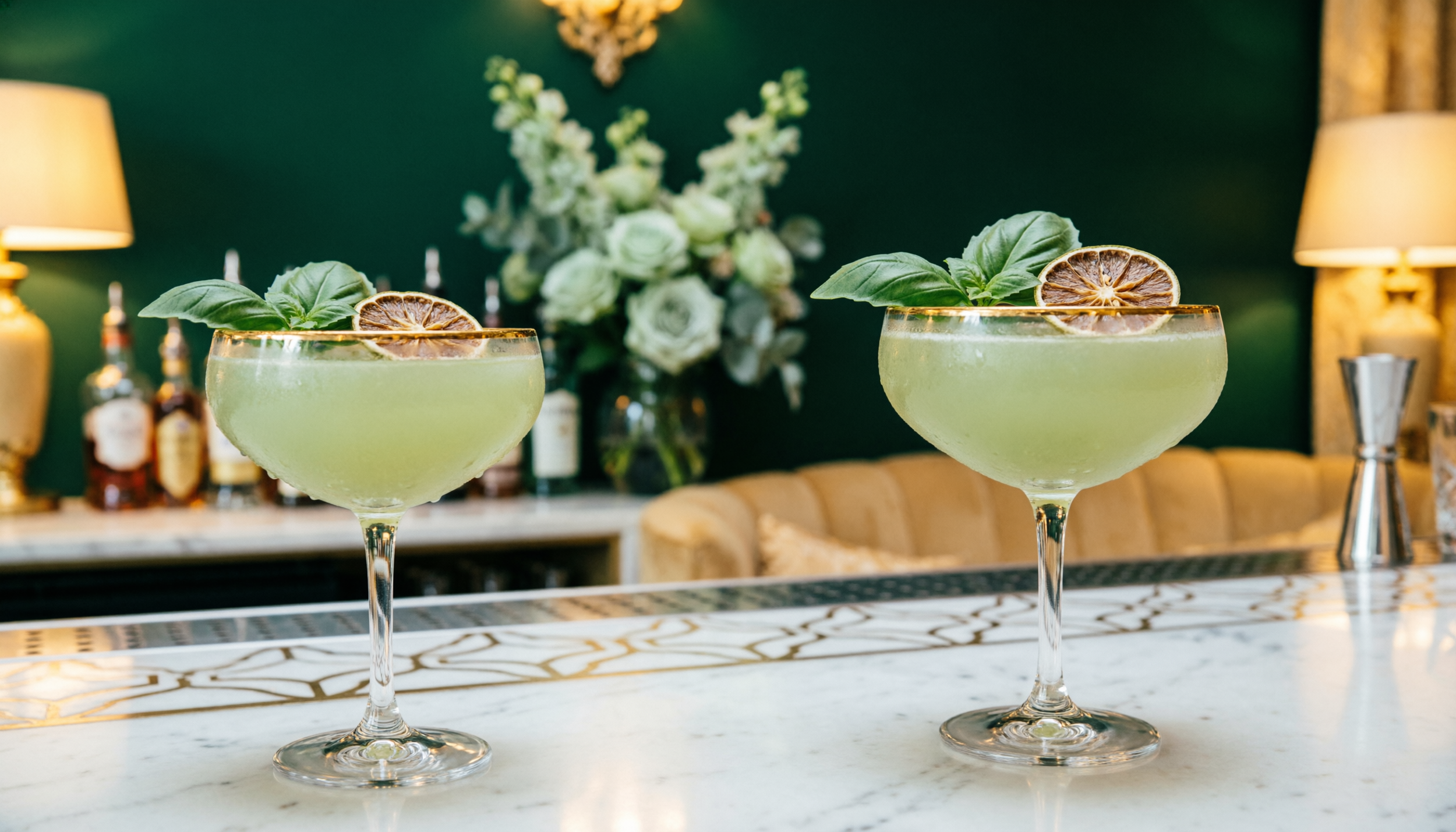 A variety of premium non-alcoholic drinks and zero-proof cocktails handcrafted by Dry Mixology Arabia for luxury event bar catering in Dubai and Saudi Arabia.