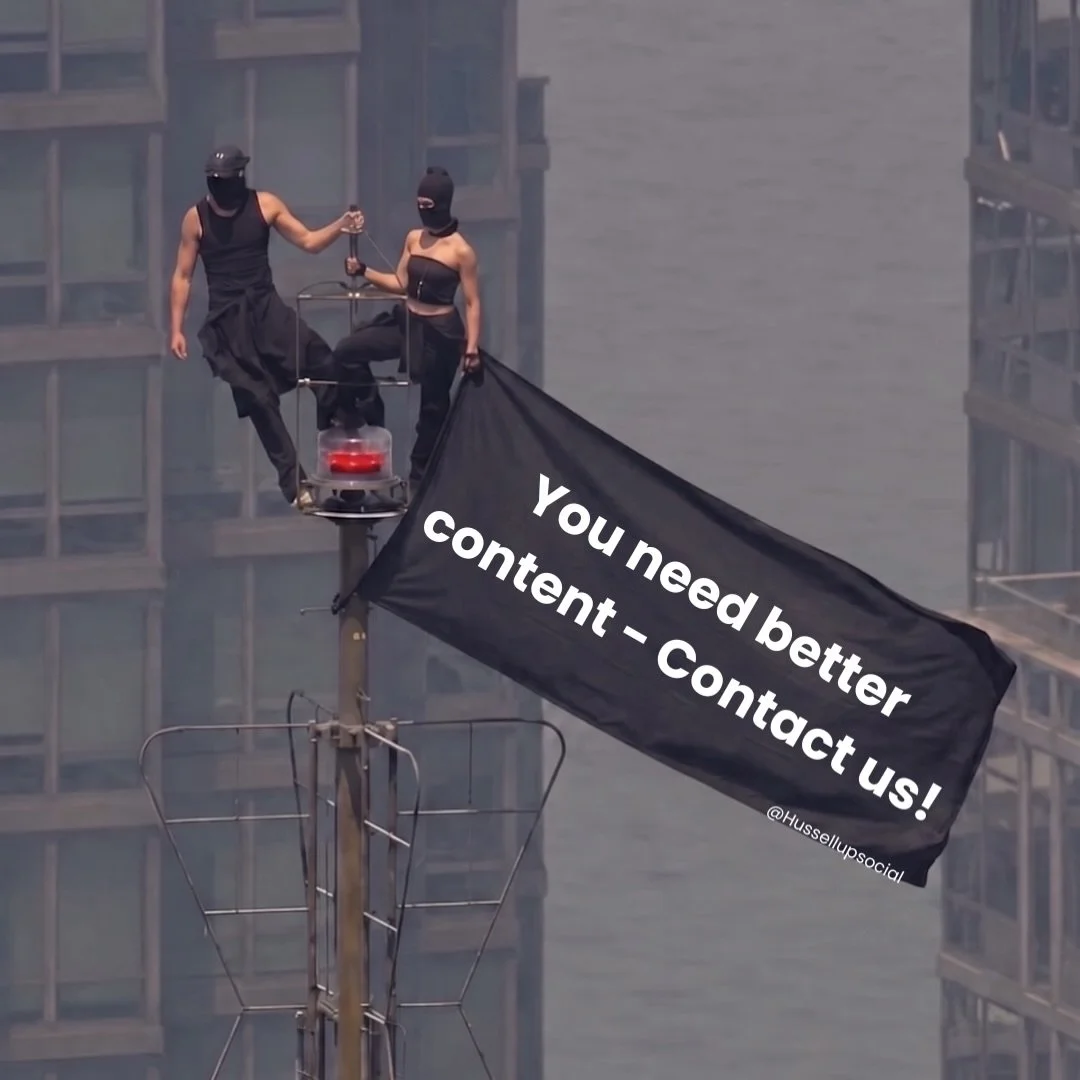 You heard them! Drop us a message to get your content and socials off your plate and working for you 🏙️
