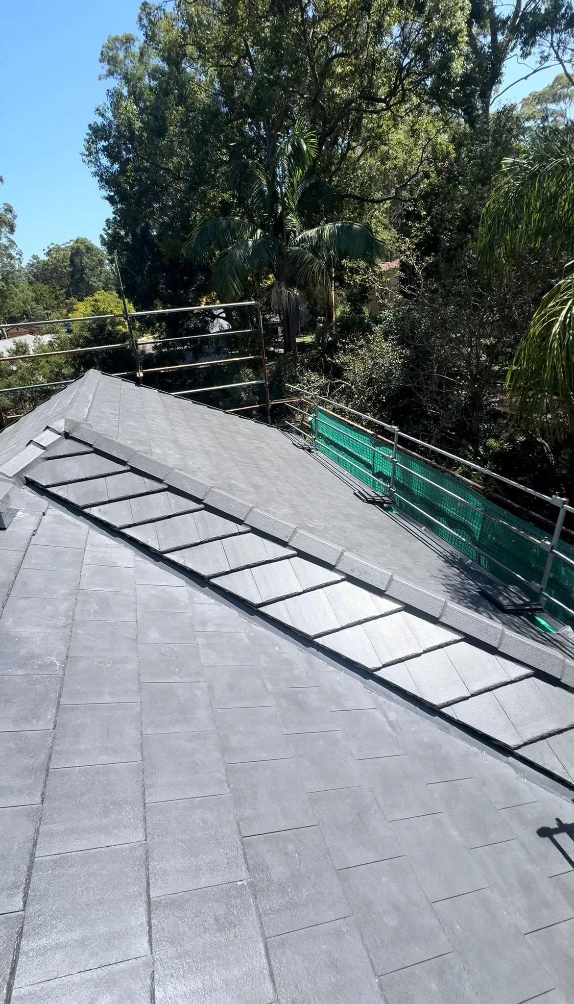 Premium slate roof installation on residential property in Morrisett NSW