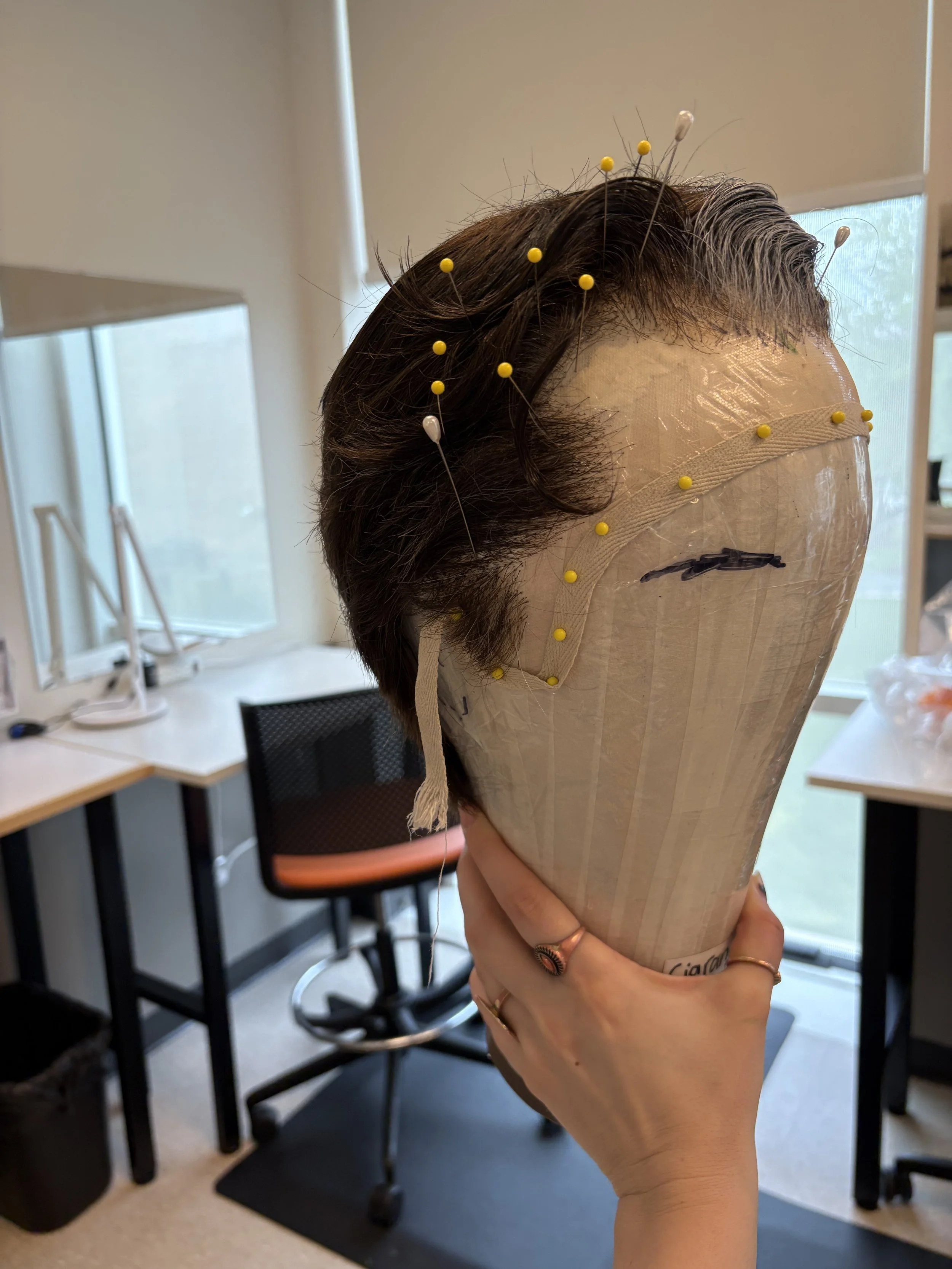 Wig Styling: Design by Finty Critchley