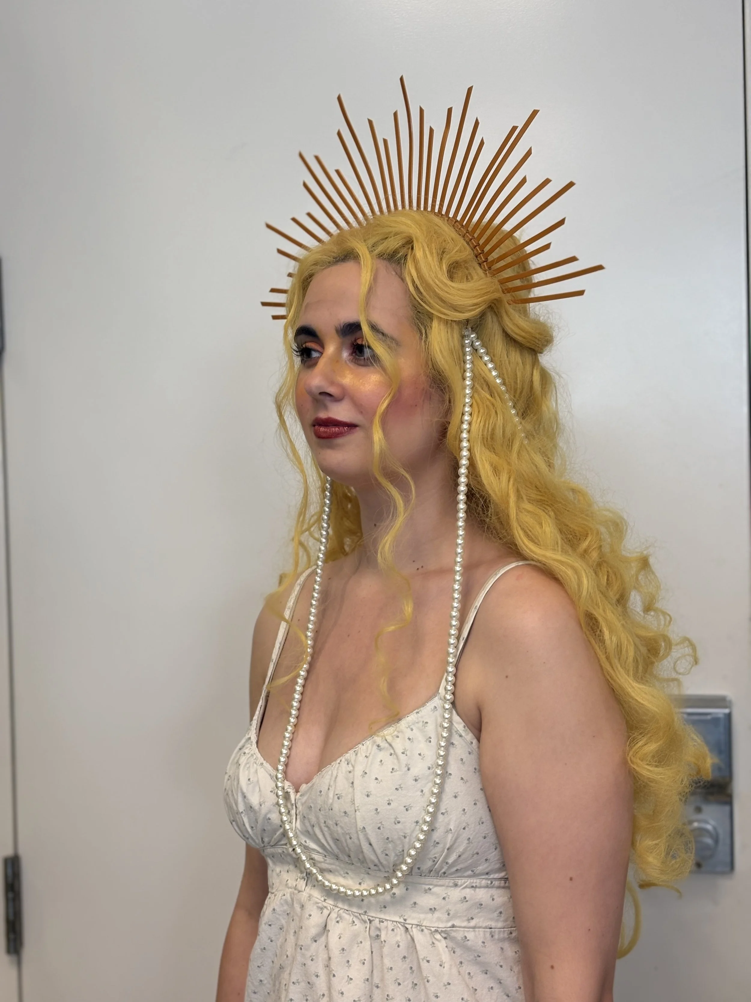 Custom Built Wig With Hand Tied Front: Design by Finty Critchley