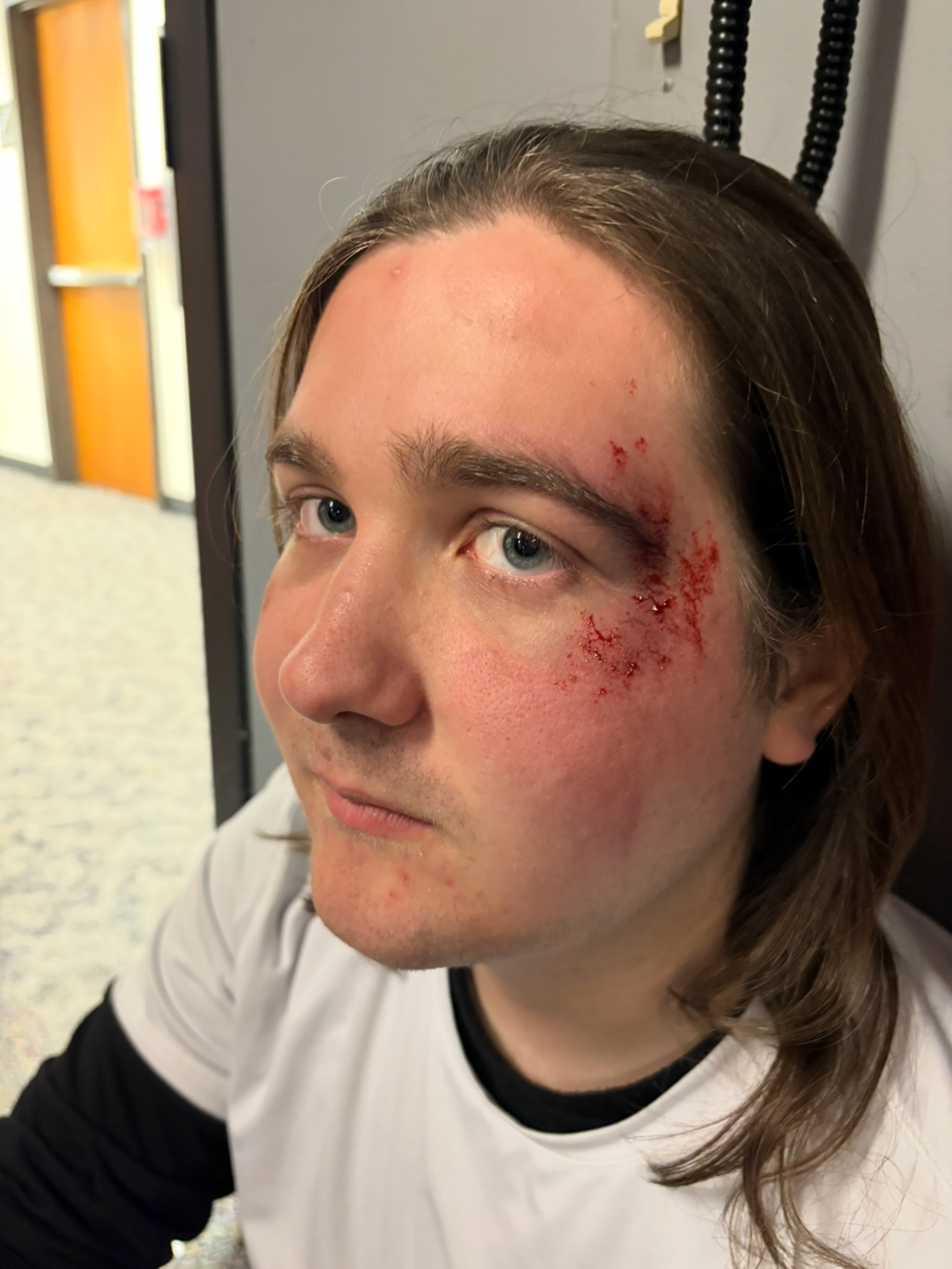 Injury Makeup Application