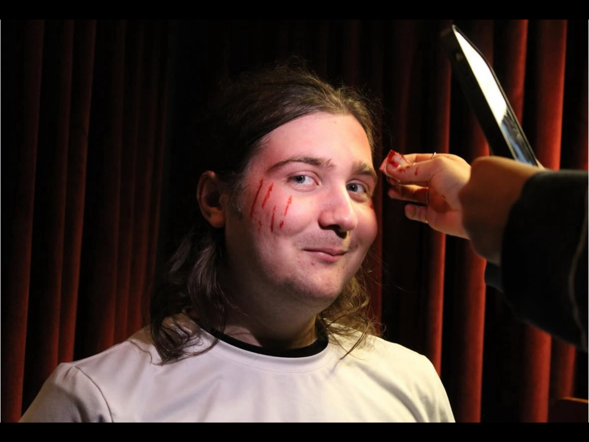 Injury Makeup Application