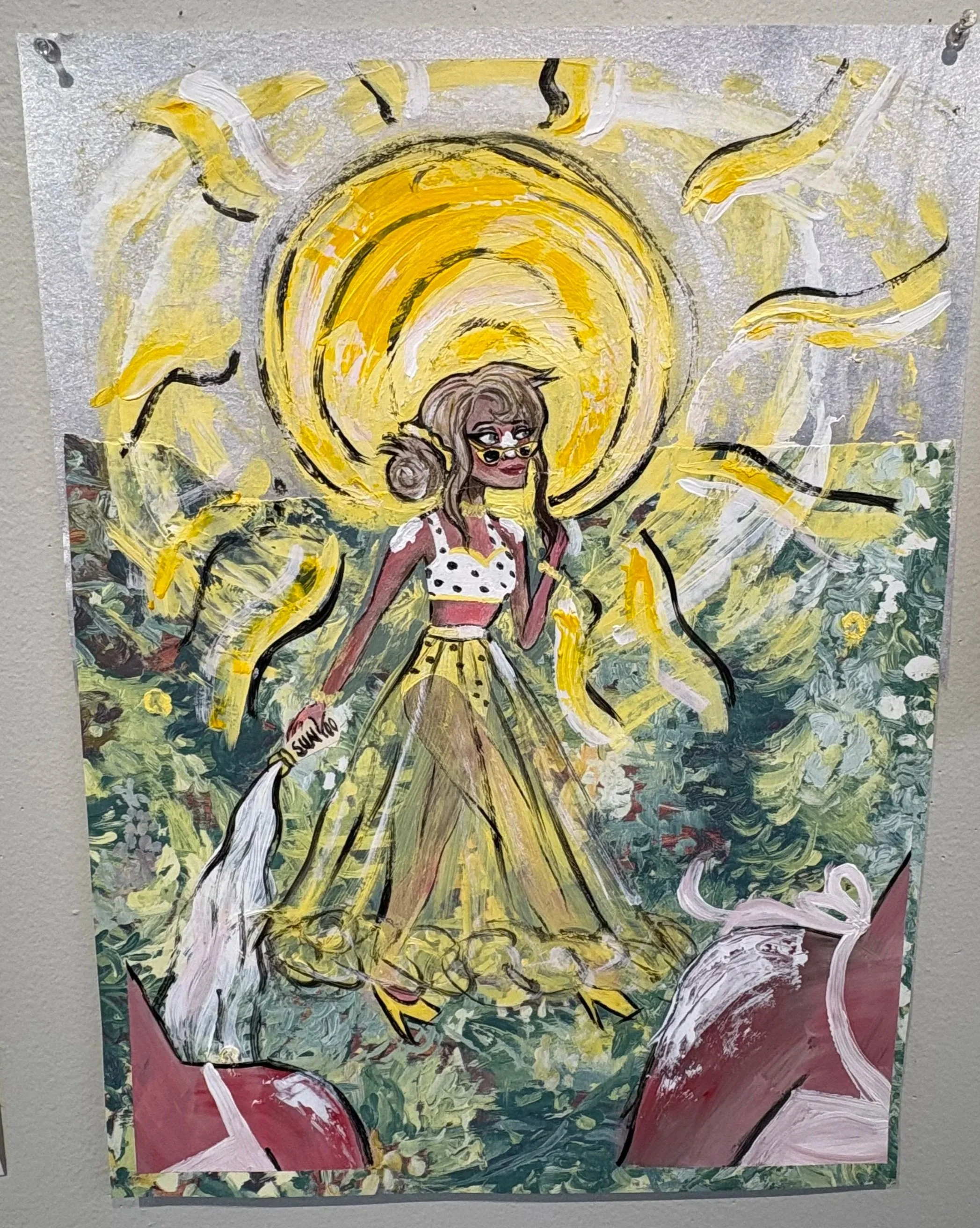 Sun Burn- Acrylic on Canvas