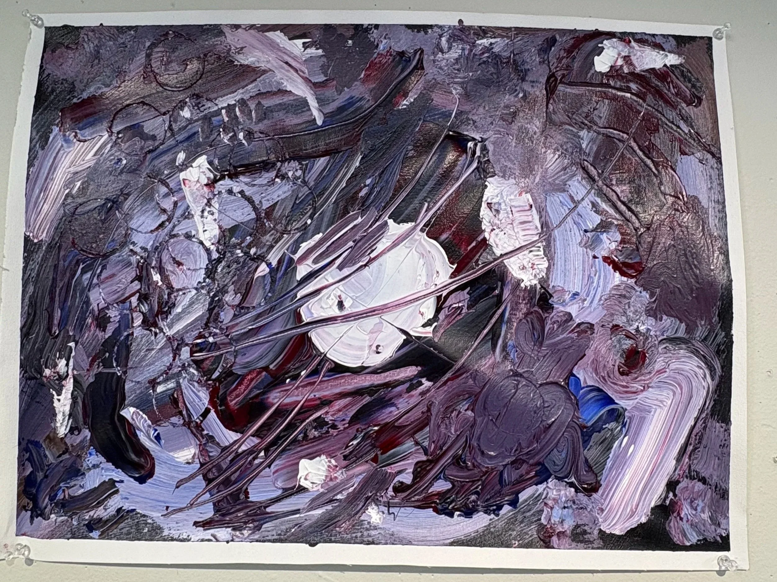 Startingoverstartingoverstartingover- Acrylic on Canvas