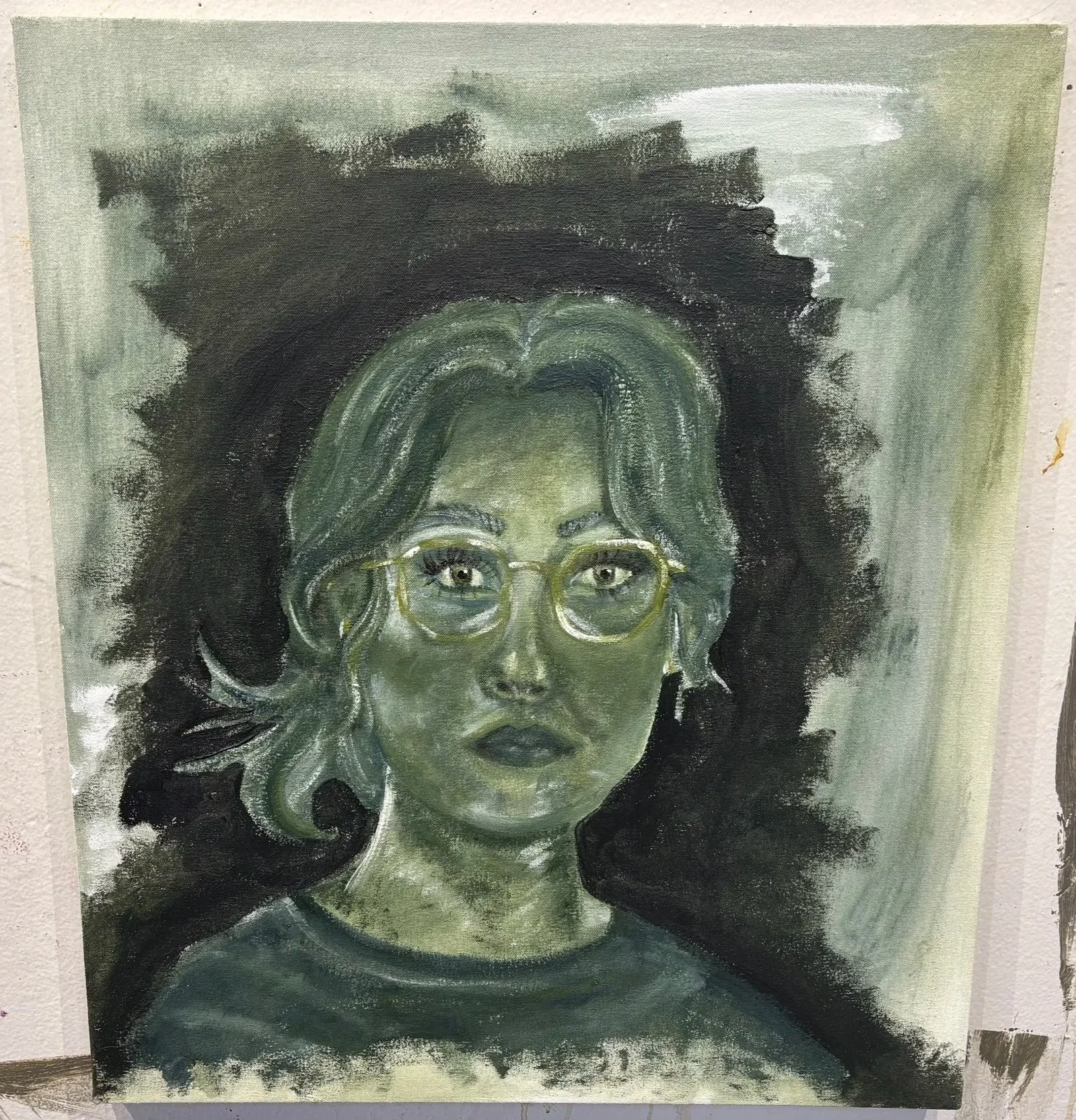 Self Portrait- Acrylic on Canvas