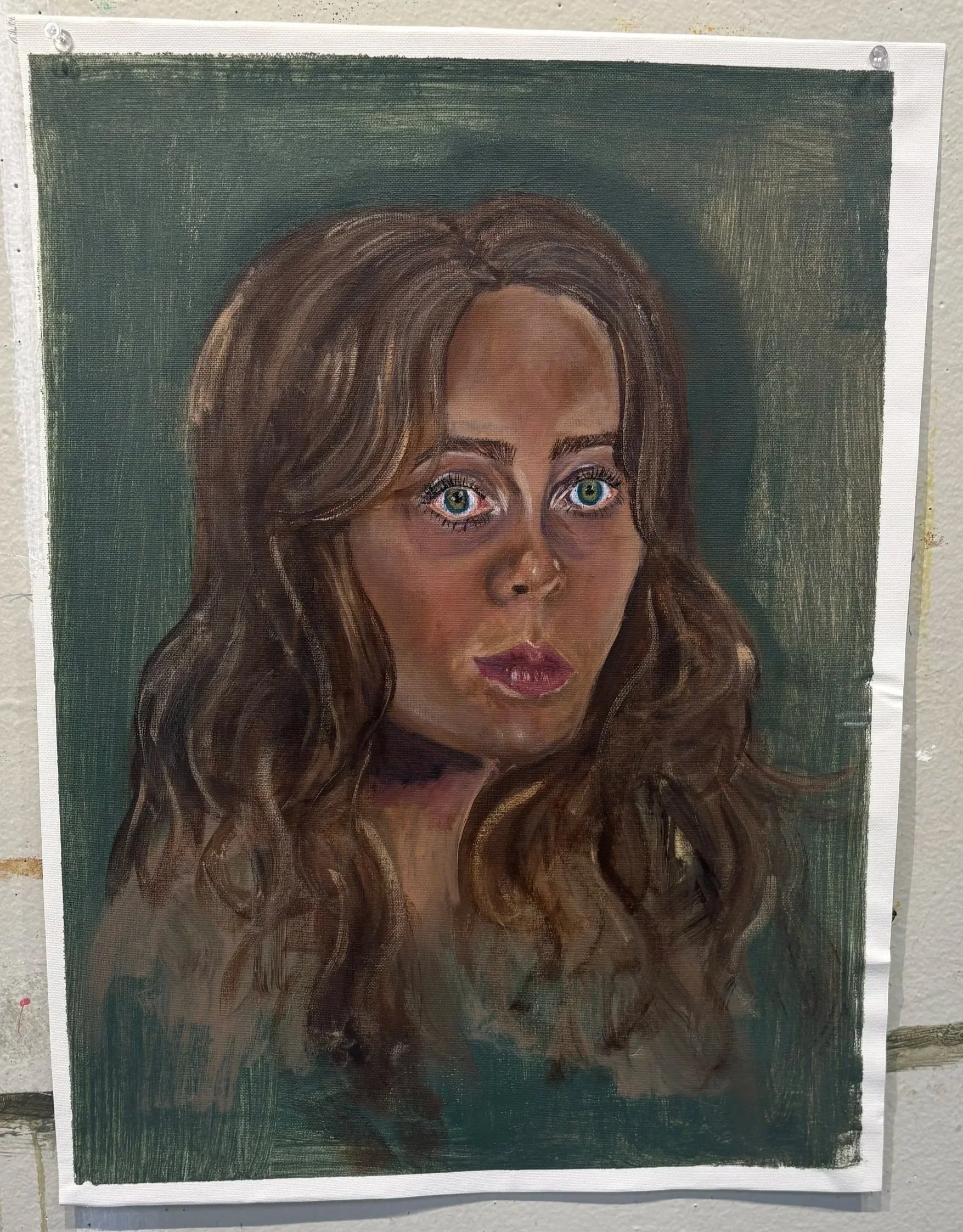 Self Portrait- Acrylic on Canvas