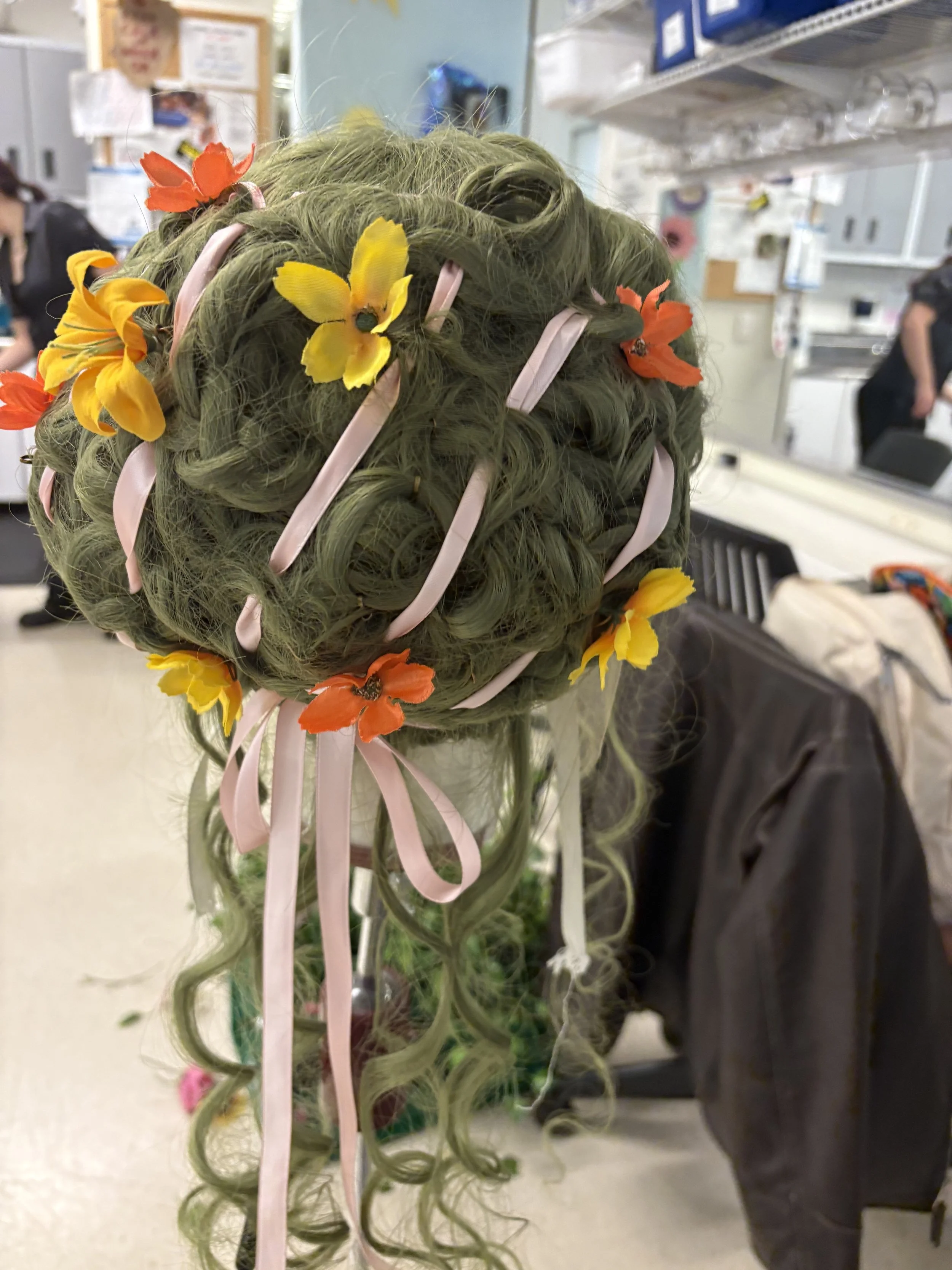 Wig Styling: Design by Finty Critchley