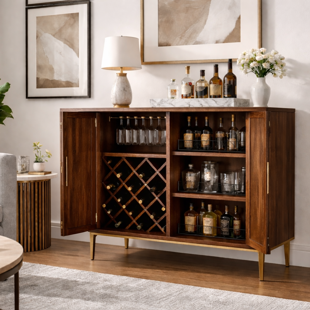 Best Wine Bar Cabinets for Small Spaces (2026 Guide)