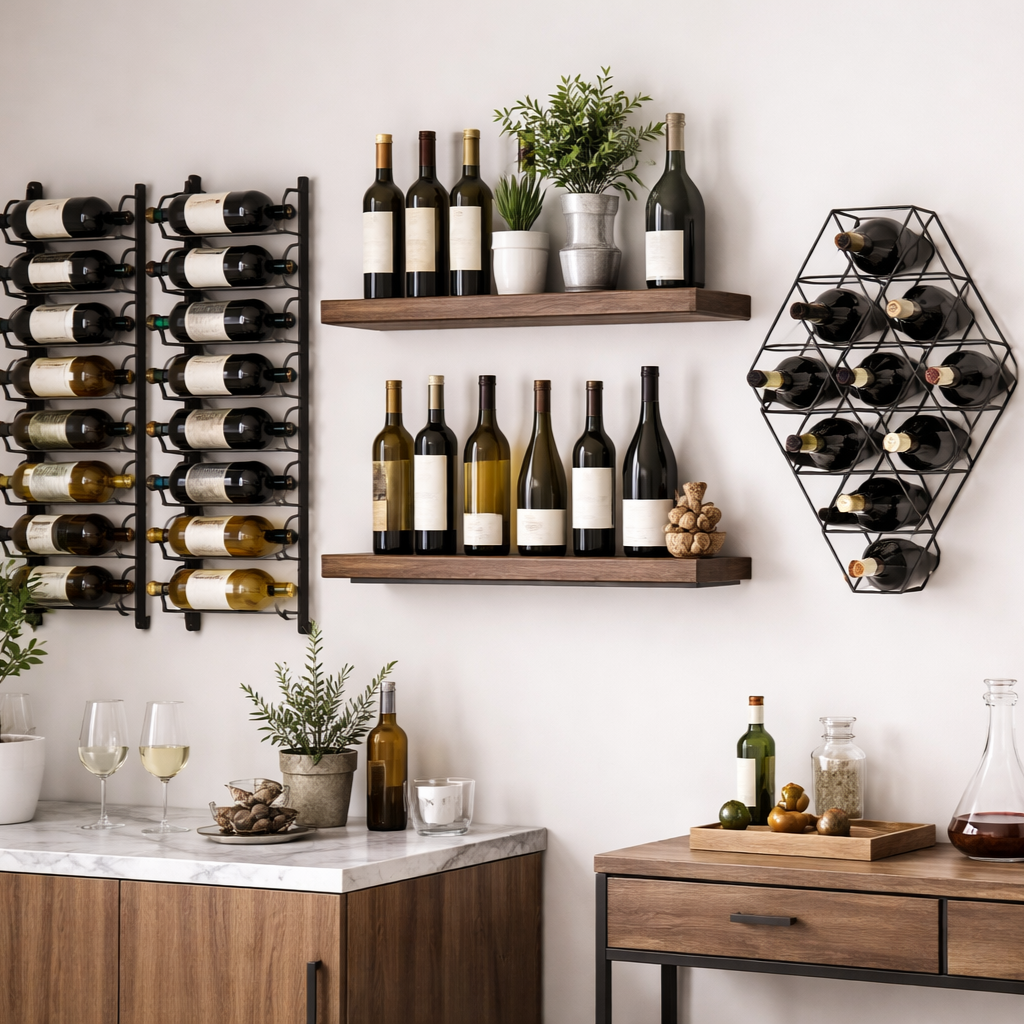 Best Wall-Mounted Wine Shelves for Modern Homes (2026 Guide)