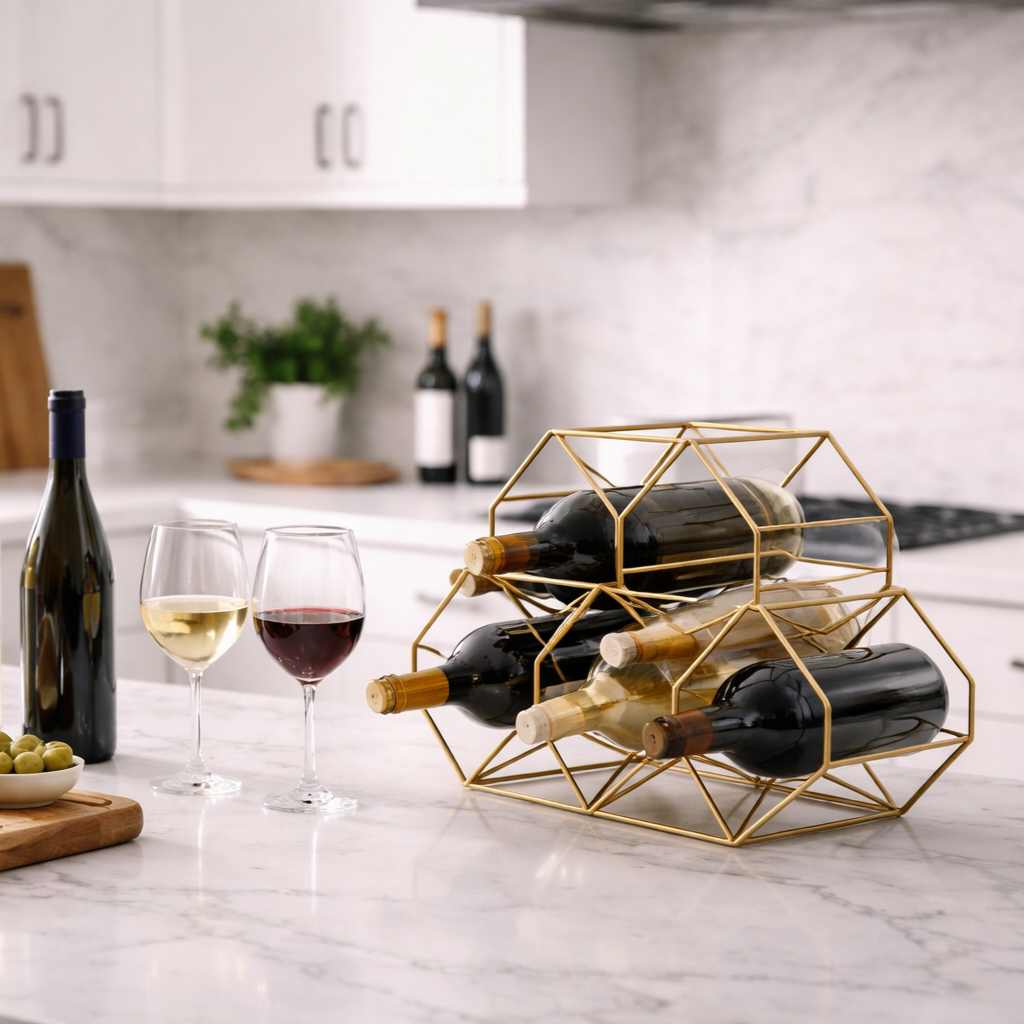 Best Countertop Wine Racks (and Smart Space-Saving Storage Solutions)