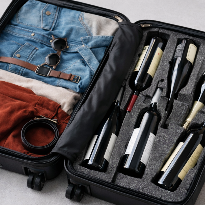 Best Wine &amp; Liquor Travel Bags for Bringing Bottles Home (Leak-Proof Options That Actually Work)